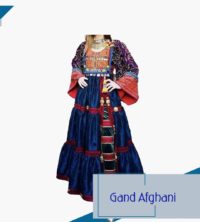 Womens Velvet Gand Afghani